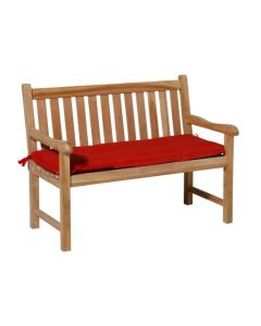 Madison Tuinbankkussen - 120 x 48cm - Rood - katoen/polyester