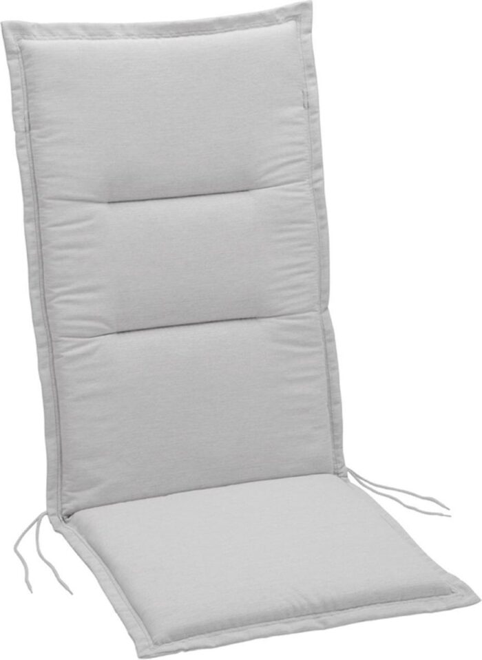 Summerset Club high-back garden cushion in natural color by Summerset.